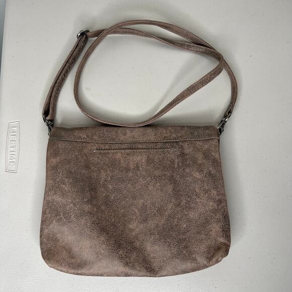 Hammitt VIP Medium Fold Over Leather Crossbody Bag - Picture 4 of 9